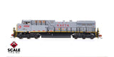 ScaleTrains SXT40609 GE AC4400CW, Kansas City Southern/NAFTA/Gray/KCS #2000 DCC & Sound N Scale