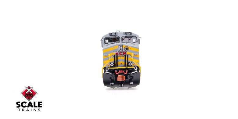 ScaleTrains SXT40609 GE AC4400CW, Kansas City Southern/NAFTA/Gray/KCS #2000 DCC & Sound N Scale