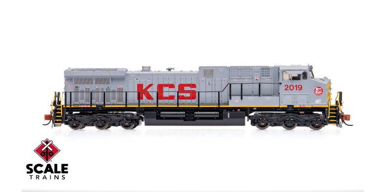 ScaleTrains SXT40617 GE AC4400CW, Kansas City Southern/Gray/KCS #2043 DCC & Sound N Scale