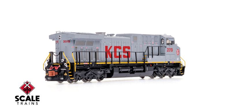 ScaleTrains SXT40617 GE AC4400CW, Kansas City Southern/Gray/KCS #2043 DCC & Sound N Scale
