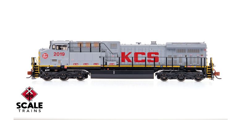 ScaleTrains SXT40617 GE AC4400CW, Kansas City Southern/Gray/KCS #2043 DCC & Sound N Scale