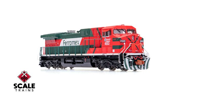 ScaleTrains SXT40621 GE AC4400CW, Ferromex/Diabla #4553 DCC & Sound N Scale
