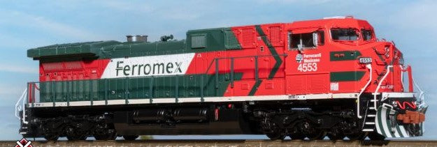 ScaleTrains SXT40621 GE AC4400CW, Ferromex/Diabla #4553 DCC & Sound N Scale