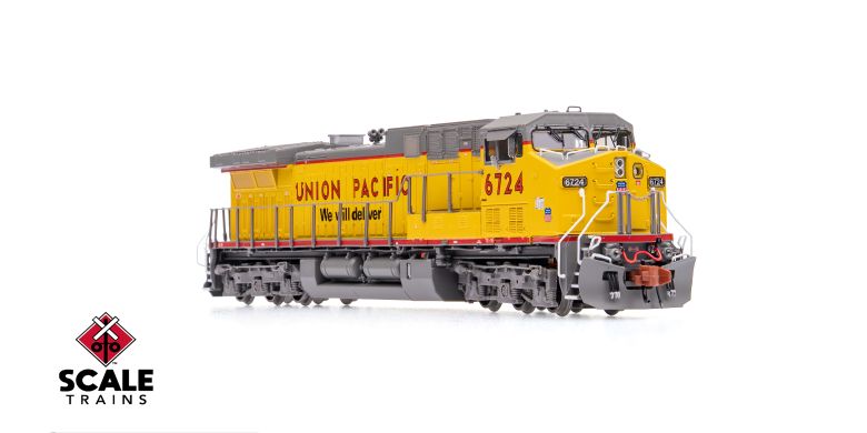 ScaleTrains SXT40661 GE AC4400CW, Union Pacific/ex-C&NW/"We Will Deliver"/Red Sill #6724 DCC & Sound N Scale