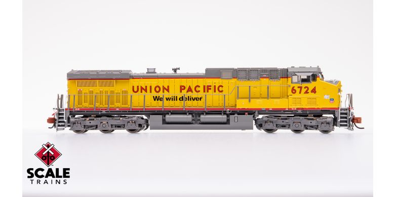 ScaleTrains SXT40661 GE AC4400CW, Union Pacific/ex-C&NW/"We Will Deliver"/Red Sill #6724 DCC & Sound N Scale
