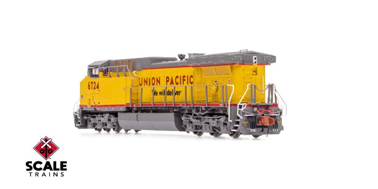 ScaleTrains SXT40661 GE AC4400CW, Union Pacific/ex-C&NW/"We Will Deliver"/Red Sill #6724 DCC & Sound N Scale