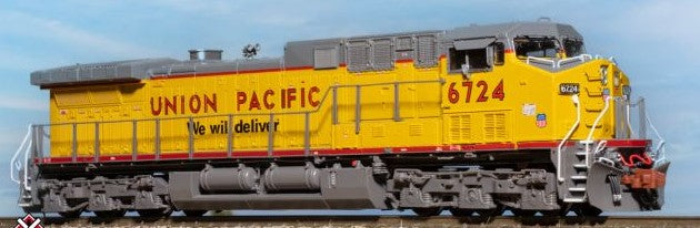 ScaleTrains SXT40661 GE AC4400CW, Union Pacific/ex-C&NW/"We Will Deliver"/Red Sill #6724 DCC & Sound N Scale