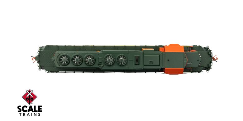 Scaletrains Rivet Counter SXT40675 EMD SD40-2, BNSF/Heritage/Small Circle-Cross Nose Logo #7016 DCC & Sound N Scale