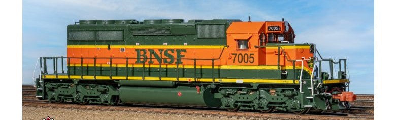 Scaletrains Rivet Counter SXT40675 EMD SD40-2, BNSF/Heritage/Small Circle-Cross Nose Logo #7016 DCC & Sound N Scale