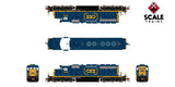 Scaletrains Rivet Counter SXT40683 EMD SD40-2, CSX/YN3 Boxcar Logo/Yellow Plow #4040 DCC & Sound N Scale