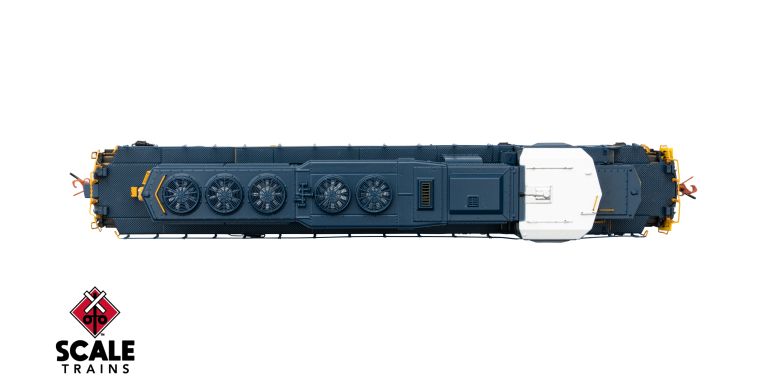 Scaletrains Rivet Counter SXT40685 EMD SD40-2, CSX/YN3 Boxcar Logo/Yellow Plow #4042 DCC & Sound N Scale