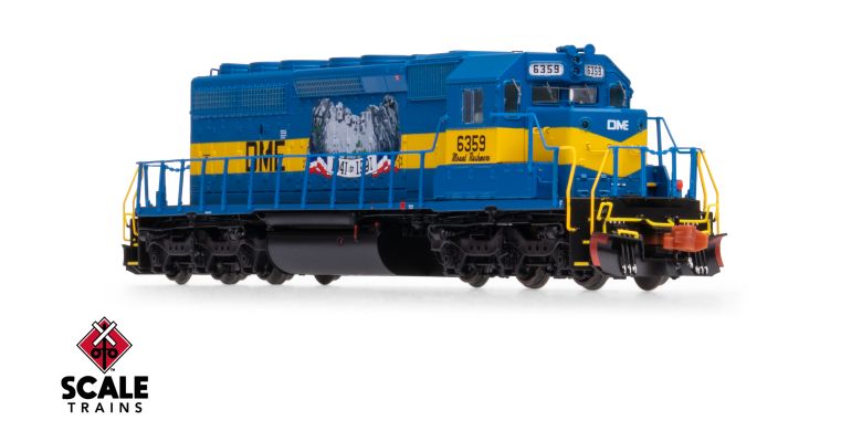 Scaletrains Rivet Counter SXT40695 EMD SD40-2, DM&E/Mt. Rushmore #6359 DCC & Sound N Scale