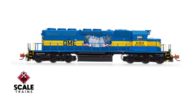 Scaletrains Rivet Counter SXT40695 EMD SD40-2, DM&E/Mt. Rushmore #6359 DCC & Sound N Scale