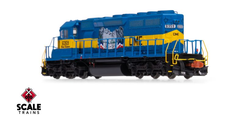 Scaletrains Rivet Counter SXT40695 EMD SD40-2, DM&E/Mt. Rushmore #6359 DCC & Sound N Scale