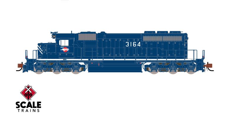 Scaletrains Rivet Counter SXT40707 EMD SD40-2, Missouri Pacific/As-Delivered #3175 DCC & Sound N Scale