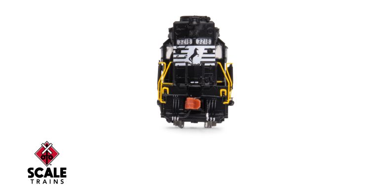 Scaletrains Rivet Counter SXT40715 EMD SD40-2, Norfolk Southern/Thoroughbred/Chicken Wire Grilles #3218 DCC & Sound N Scale