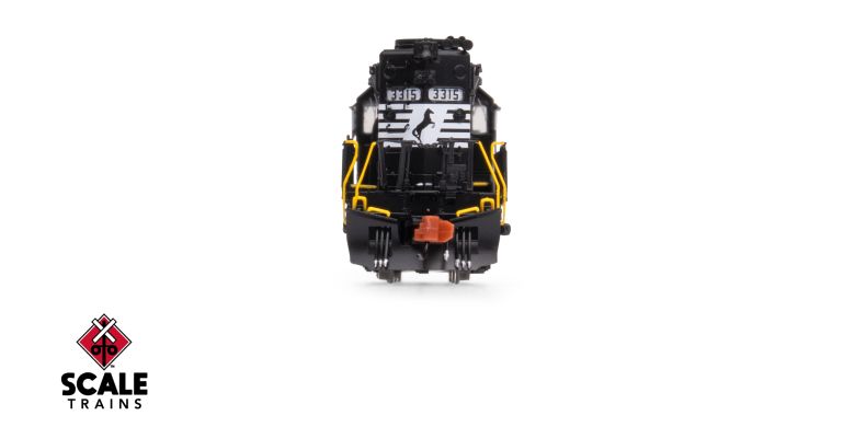 Scaletrains Rivet Counter SXT40721 EMD SD40-2, Norfolk Southern/Thoroughbred/Corrugated Grilles #3315 DCC & Sound N Scale
