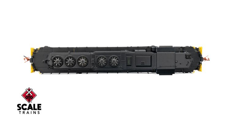 Scaletrains Rivet Counter SXT40723 EMD SD40-2, Norfolk Southern/Thoroughbred/Corrugated Grilles/Yellow Plow #3323 DCC & Sound N Scale