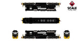 Scaletrains Rivet Counter SXT40723 EMD SD40-2, Norfolk Southern/Thoroughbred/Corrugated Grilles/Yellow Plow #3323 DCC & Sound N Scale