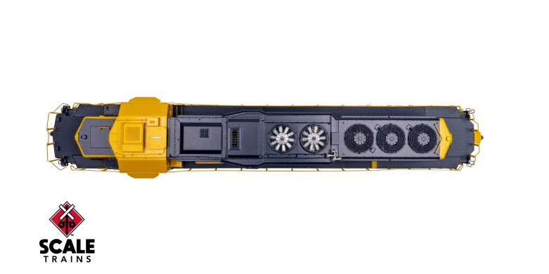 Scaletrains Rivet Counter SXT40739 EMD SD40-2, ATSF Santa Fe/Nose Headlight #5174 DCC & Sound HO Scale