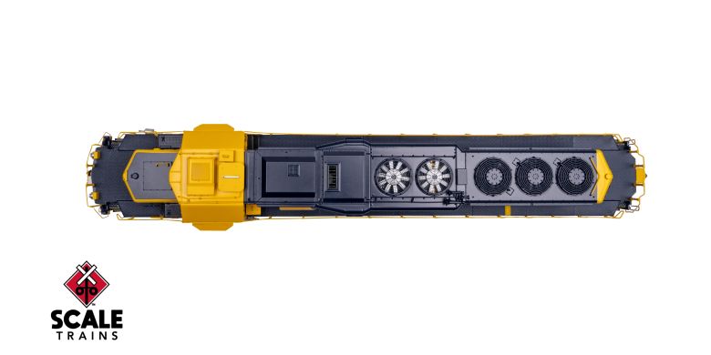 Scaletrains Rivet Counter SXT40745 EMD SD40-2, ATSF Santa Fe/Nose Headlight/Ditch Lights #5177 DCC & Sound HO Scale