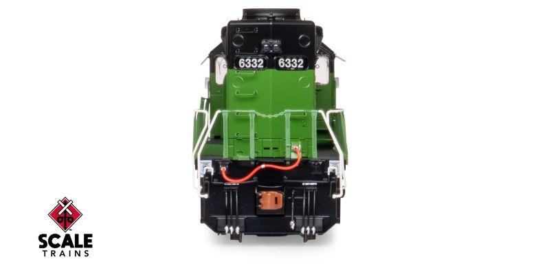 Scaletrains Rivet Counter SXT40753 EMD SD40-2, BN Burlington Northern/White Face #6351 DCC & Sound HO Scale