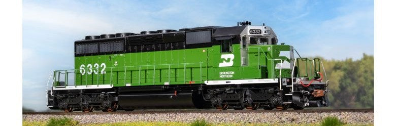 Scaletrains Rivet Counter SXT40753 EMD SD40-2, BN Burlington Northern/White Face #6351 DCC & Sound HO Scale