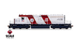 Scaletrains Rivet Counter SXT40755 EMD SD40-2, BN Burlington Northern/Bicentennial #1876 DCC & Sound HO Scale