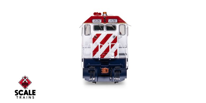 Scaletrains Rivet Counter SXT40755 EMD SD40-2, BN Burlington Northern/Bicentennial #1876 DCC & Sound HO Scale