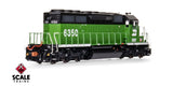 Scaletrains Rivet Counter SXT40759 EMD SD40-2, BN Burlington Northern/White Face/Strobe Lights #6358 DCC & Sound HO Scale