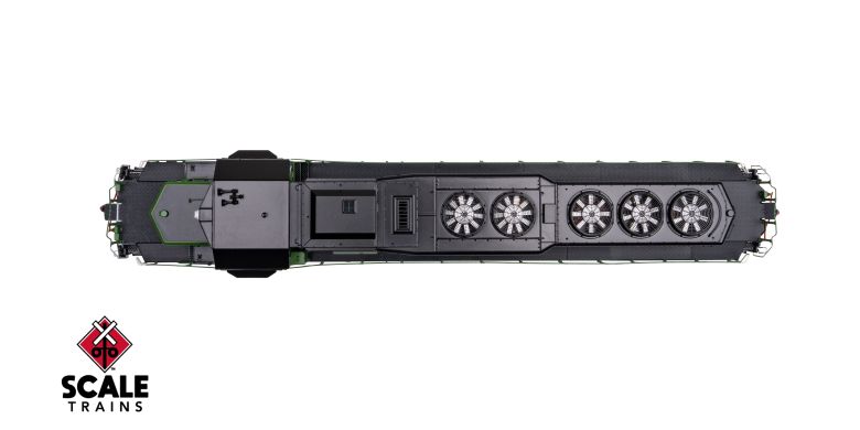 Scaletrains Rivet Counter SXT40759 EMD SD40-2, BN Burlington Northern/White Face/Strobe Lights #6358 DCC & Sound HO Scale