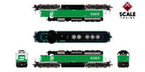 Scaletrains Rivet Counter SXT40759 EMD SD40-2, BN Burlington Northern/White Face/Strobe Lights #6358 DCC & Sound HO Scale