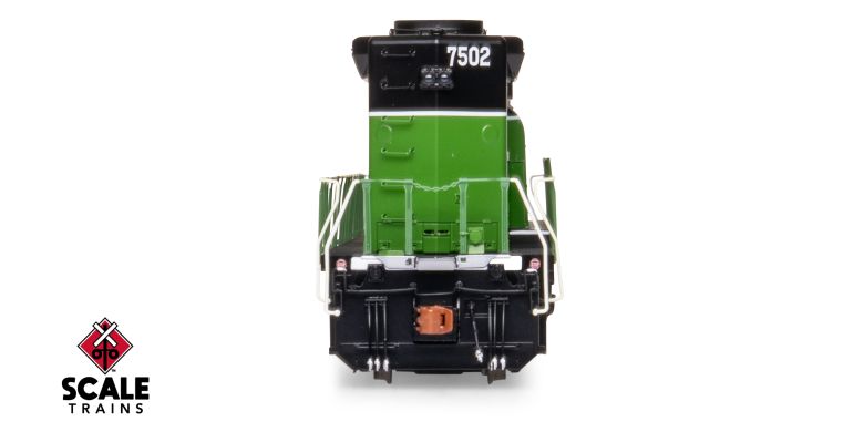 Scaletrains Rivet Counter SXT40763 EMD SD40-2B, BN Burlington Northern/White Face #7502 DCC & Sound HO Scale