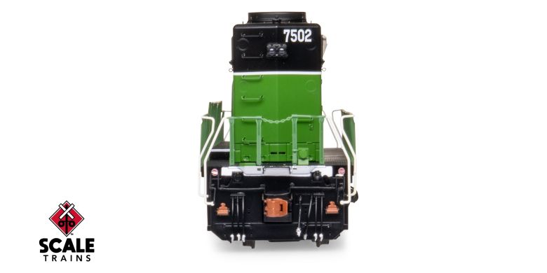 Scaletrains Rivet Counter SXT40763 EMD SD40-2B, BN Burlington Northern/White Face #7502 DCC & Sound HO Scale