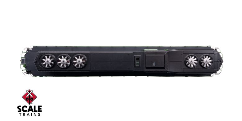 Scaletrains Rivet Counter SXT40763 EMD SD40-2B, BN Burlington Northern/White Face #7502 DCC & Sound HO Scale