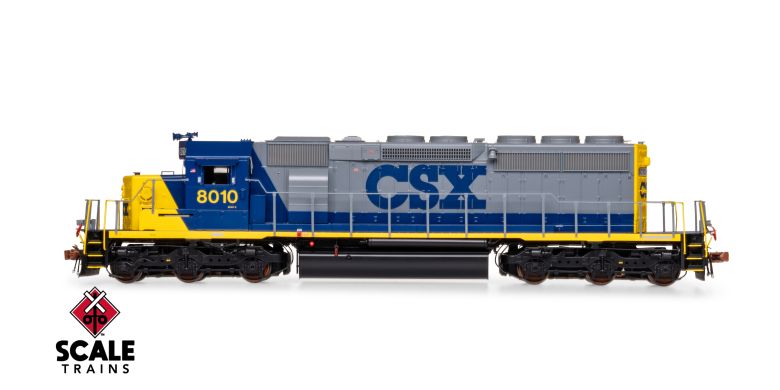 Scaletrains Rivet Counter SXT40767 EMD SD40-2, CSX/YN2 #8028 DCC & Sound HO Scale