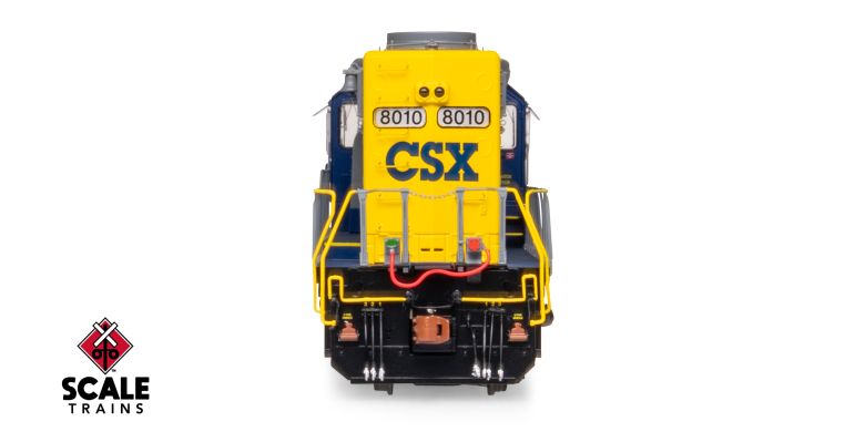 Scaletrains Rivet Counter SXT40767 EMD SD40-2, CSX/YN2 #8028 DCC & Sound HO Scale