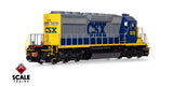 Scaletrains Rivet Counter SXT40767 EMD SD40-2, CSX/YN2 #8028 DCC & Sound HO Scale