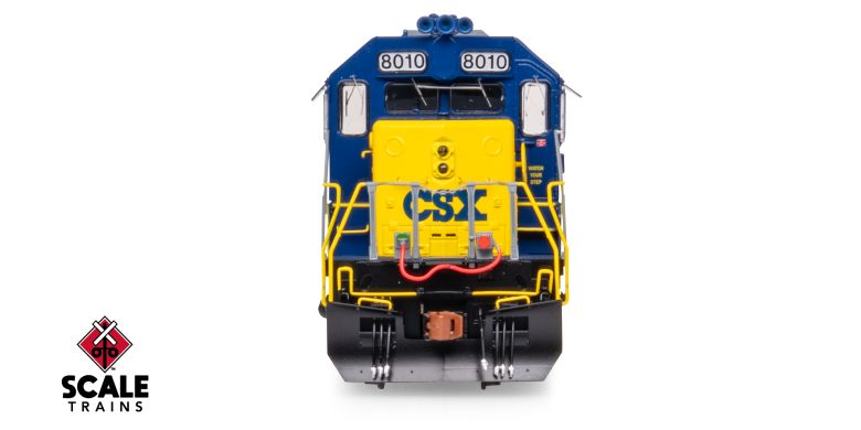 Scaletrains Rivet Counter SXT40767 EMD SD40-2, CSX/YN2 #8028 DCC & Sound HO Scale