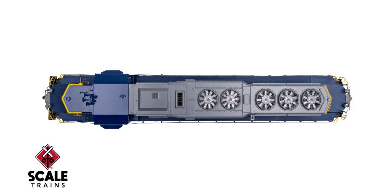 Scaletrains Rivet Counter SXT40767 EMD SD40-2, CSX/YN2 #8028 DCC & Sound HO Scale