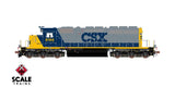 Scaletrains Rivet Counter SXT40767 EMD SD40-2, CSX/YN2 #8028 DCC & Sound HO Scale