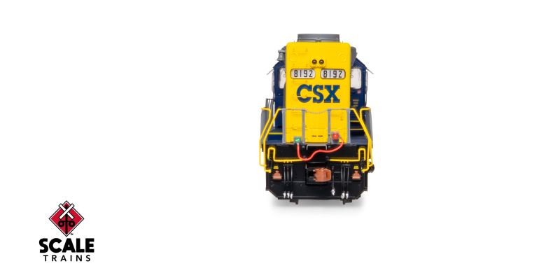 Scaletrains Rivet Counter SXT40771 EMD SD40-2, CSX/YN2/Ditch Lights #8192 DCC & Sound HO Scale
