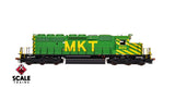 Scaletrains Rivet Counter SXT40783 EMD SD40-2, MKT Missouri-Kansas-Texas/As-Delivered #629 DCC & Sound HO Scale