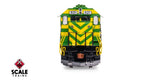 Scaletrains Rivet Counter SXT40779 EMD SD40-2, MKT Missouri-Kansas-Texas/As-Delivered/Unique Nose Striping #621 DCC & Sound HO Scale