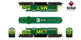 Scaletrains Rivet Counter SXT40783 EMD SD40-2, MKT Missouri-Kansas-Texas/As-Delivered #629 DCC & Sound HO Scale