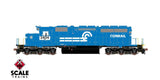 Scaletrains Rivet Counter SXT40791 EMD SD40-2, NS Norfolk Southern/Patched/ex-Conrail/Ditch Lights #3398 DCC & Sound HO Scale