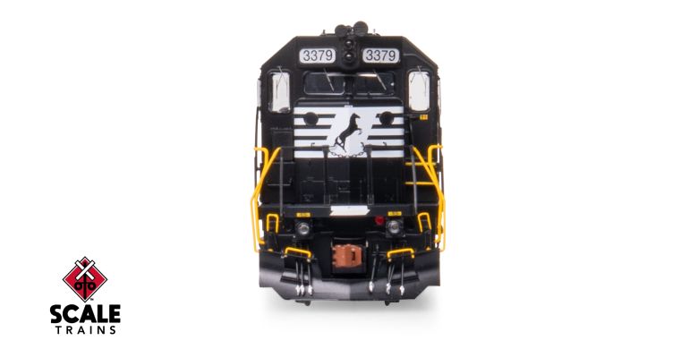 Scaletrains Rivet Counter SXT40797 EMD SD40-2, NS Norfolk Southern/Thoroughbred/Ditch Lights #3394 DCC & Sound HO Scale