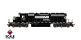 Scaletrains Rivet Counter SXT40797 EMD SD40-2, NS Norfolk Southern/Thoroughbred/Ditch Lights #3394 DCC & Sound HO Scale