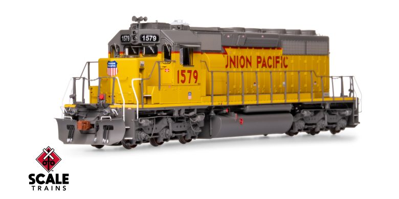 Scaletrains Rivet Counter SXT40809 EMD SD40-2, UP Union Pacific/SD40N Rebuild/81" Nose #1972 DCC & Sound HO Scale