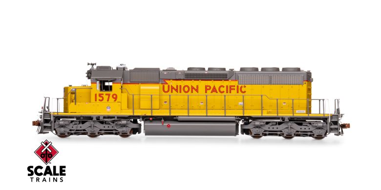 Scaletrains Rivet Counter SXT40809 EMD SD40-2, UP Union Pacific/SD40N Rebuild/81" Nose #1972 DCC & Sound HO Scale